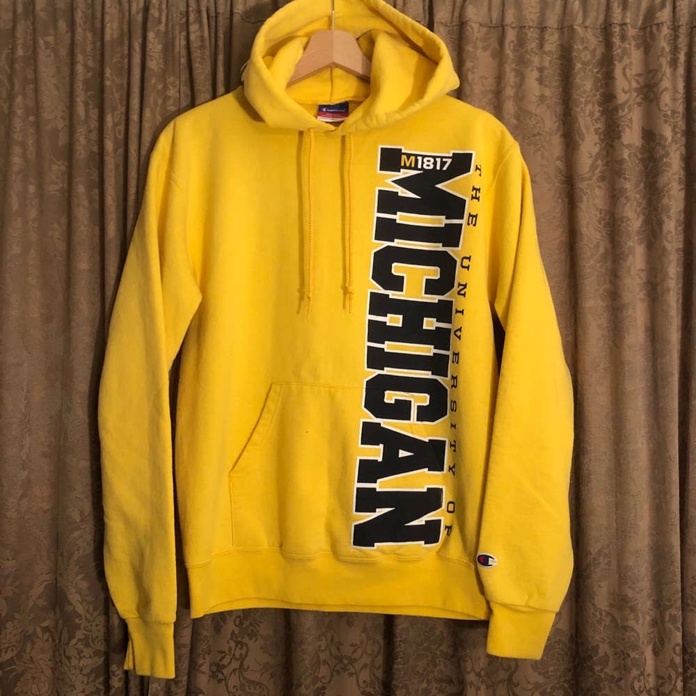 University of Michigan wolverines champion hoodie